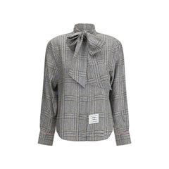 Thom Browne Hunting Tweed Silk Twill Shirt - IT38 | S - Shirts