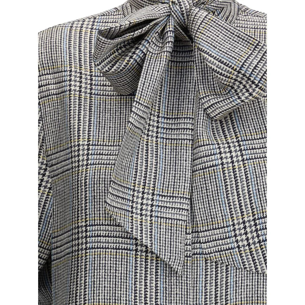 Thom Browne Hunting Tweed Silk Twill Shirt - IT38 | S - Shirts
