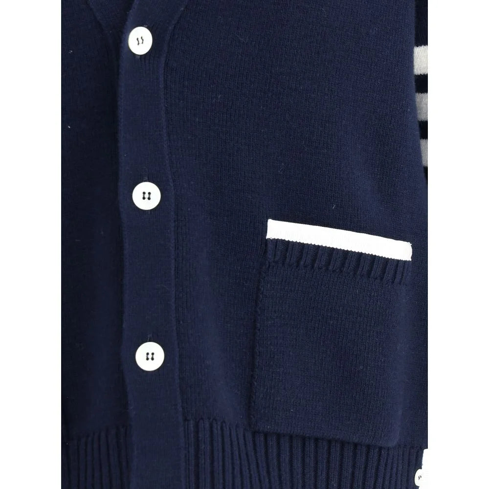 Thom Browne Merino wool Cardigan - 3 - Cardigans