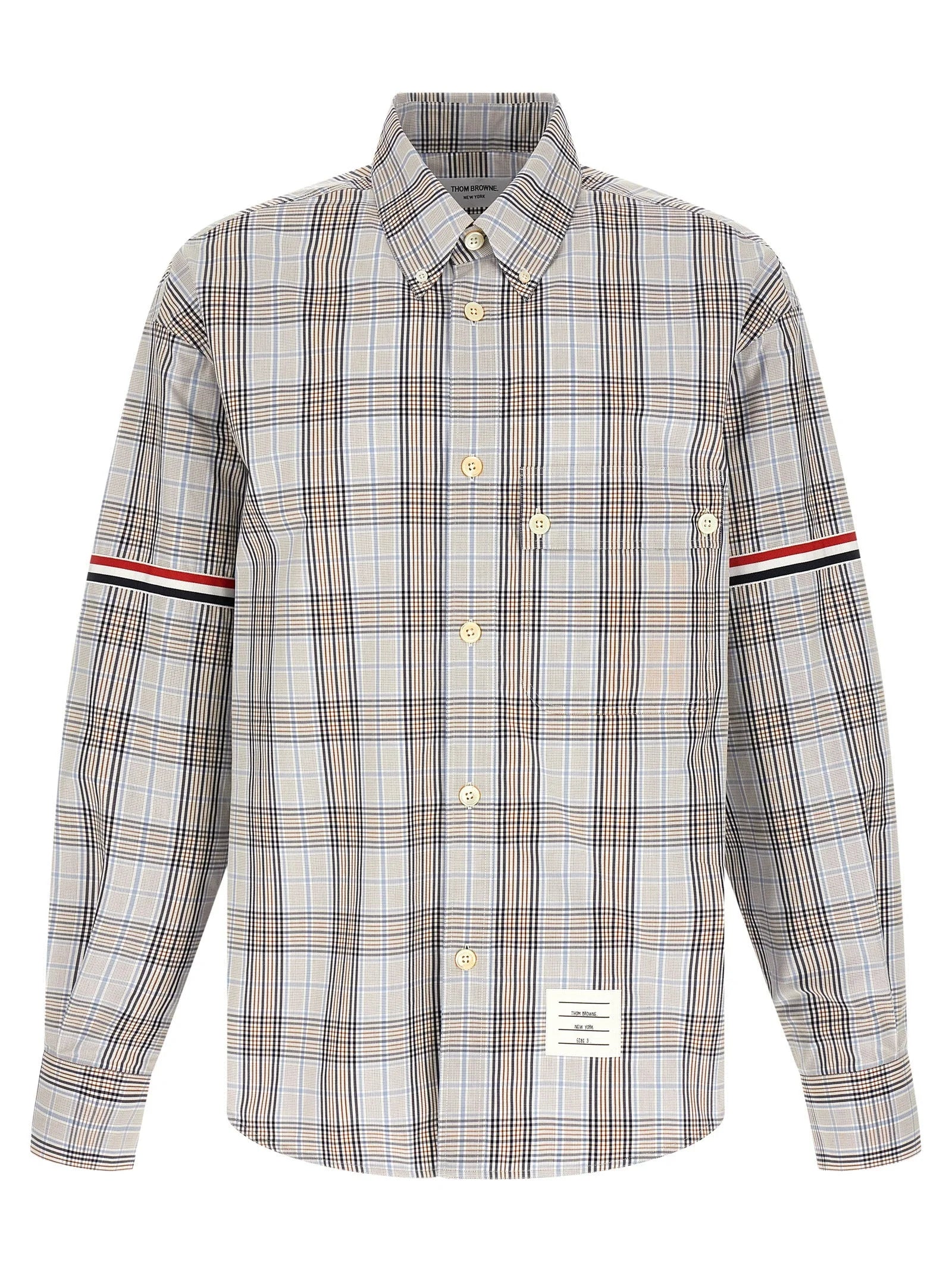 Thom Browne Multicolor Cotton Blouse
