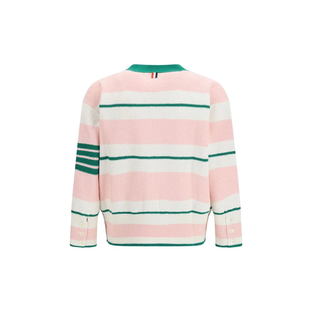 Thom Browne Multicolor Cotton Cardigan - 2