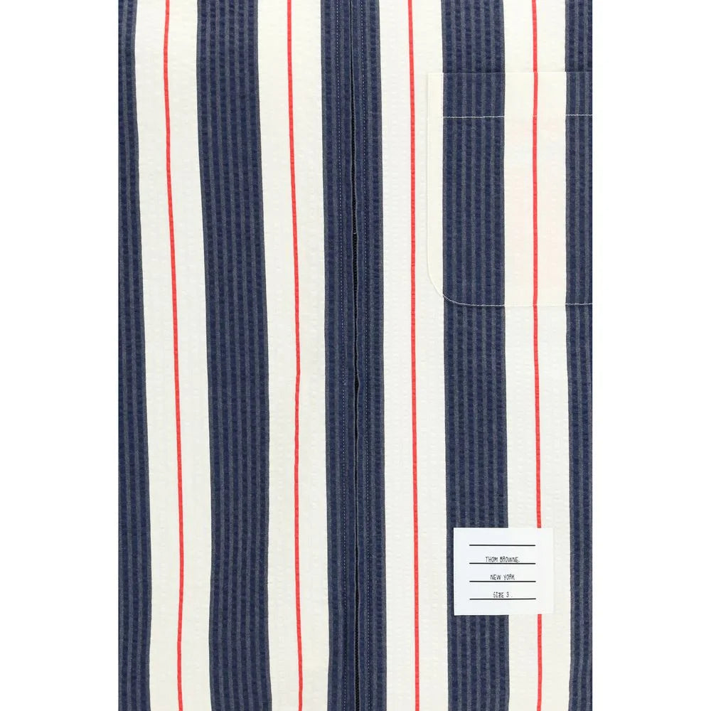 Thom Browne Multicolor Cotton Pattern Shirt