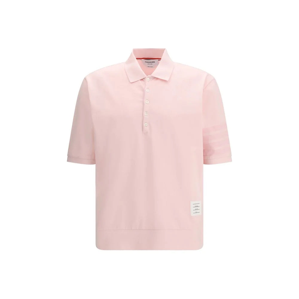 Thom Browne Multicolor Cotton Polo Shirt
