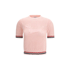 Thom Browne Pink Cotton T-Shirt