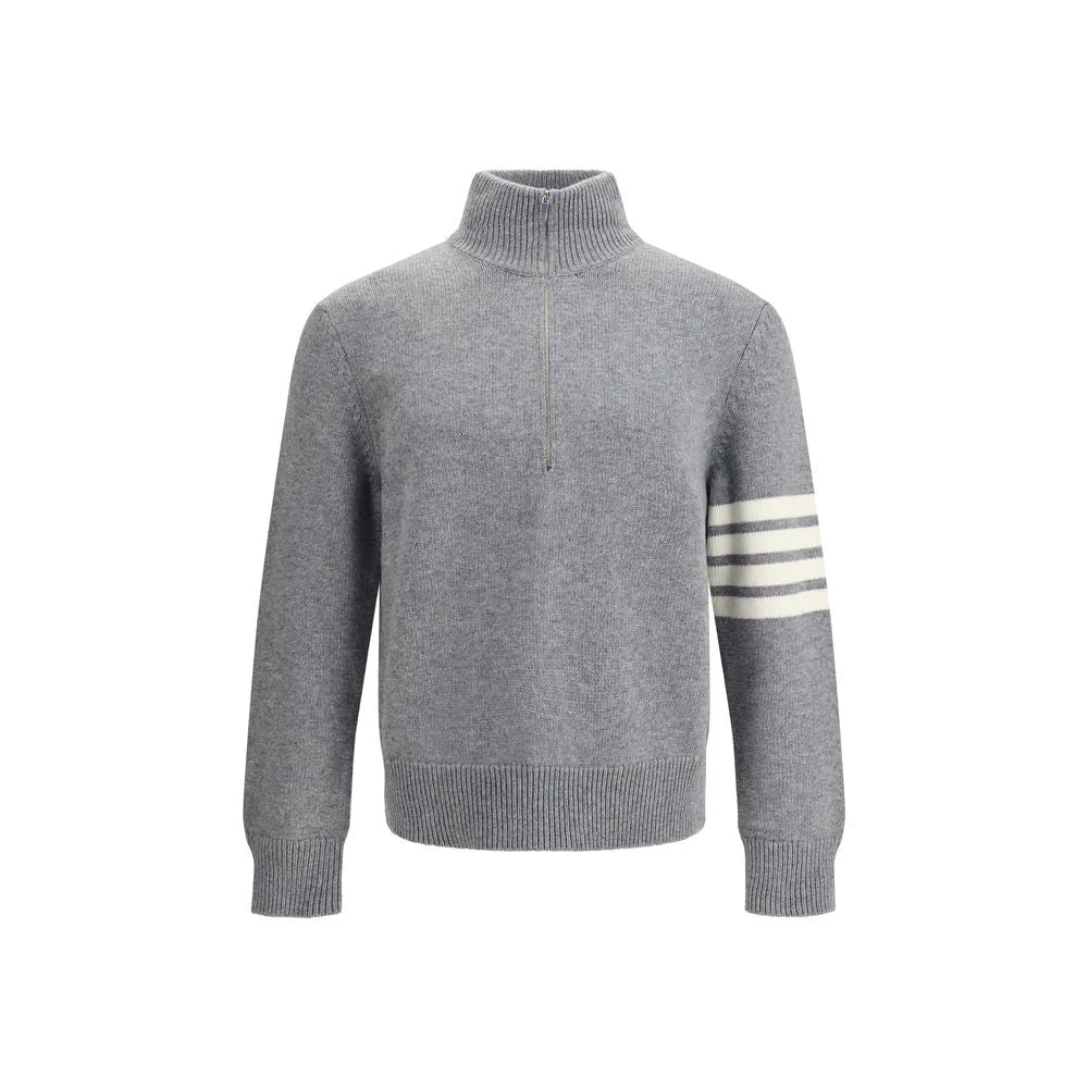 Thom Browne Sweater with 4-Bar intarsia - 2 - Sweaters
