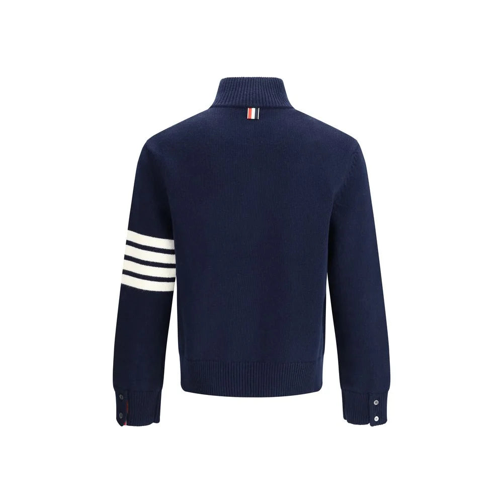 Thom Browne Sweater with 4-Bar intarsia - Sweaters