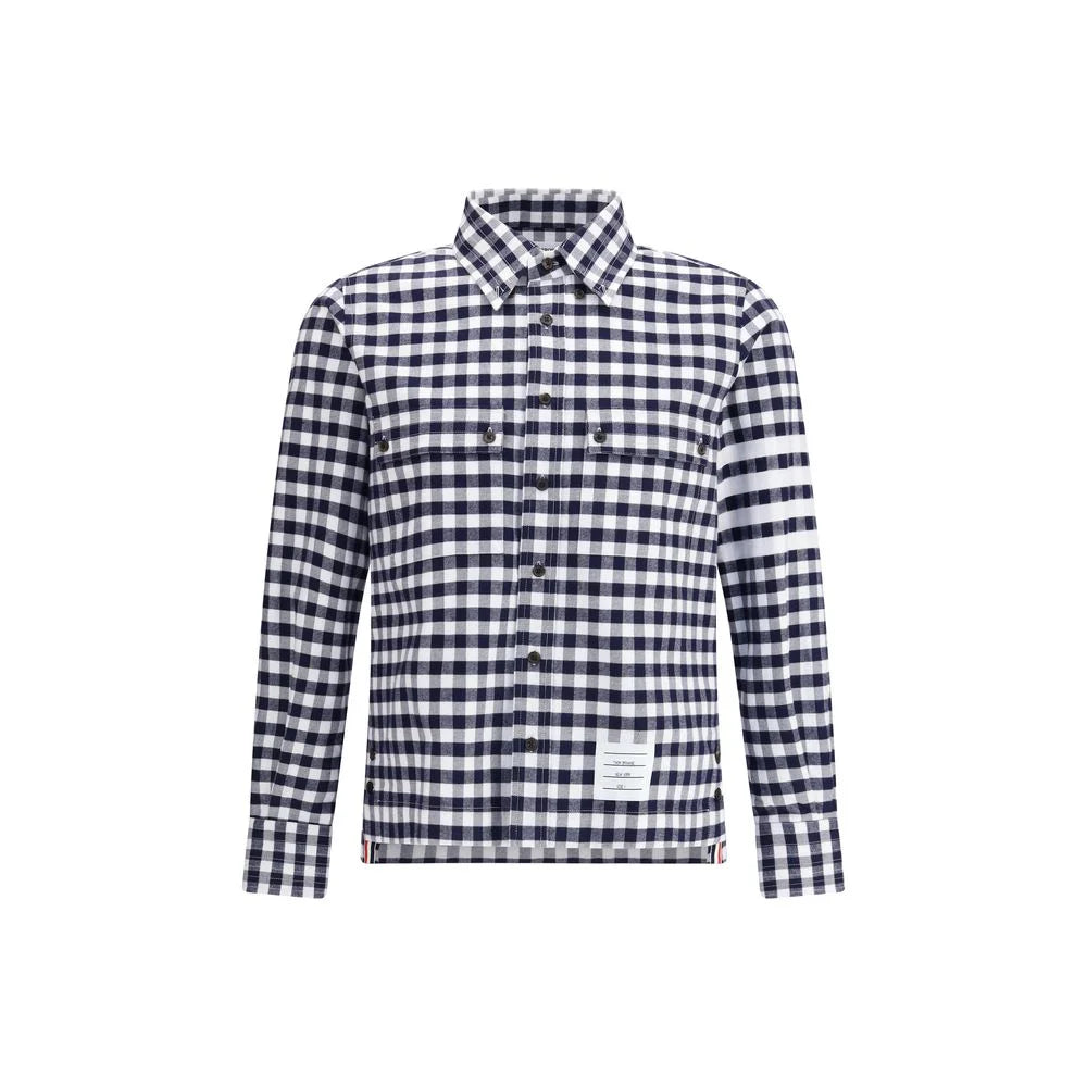 Thom Browne Vichy cotton flannel Shirt - 1 - Shirts