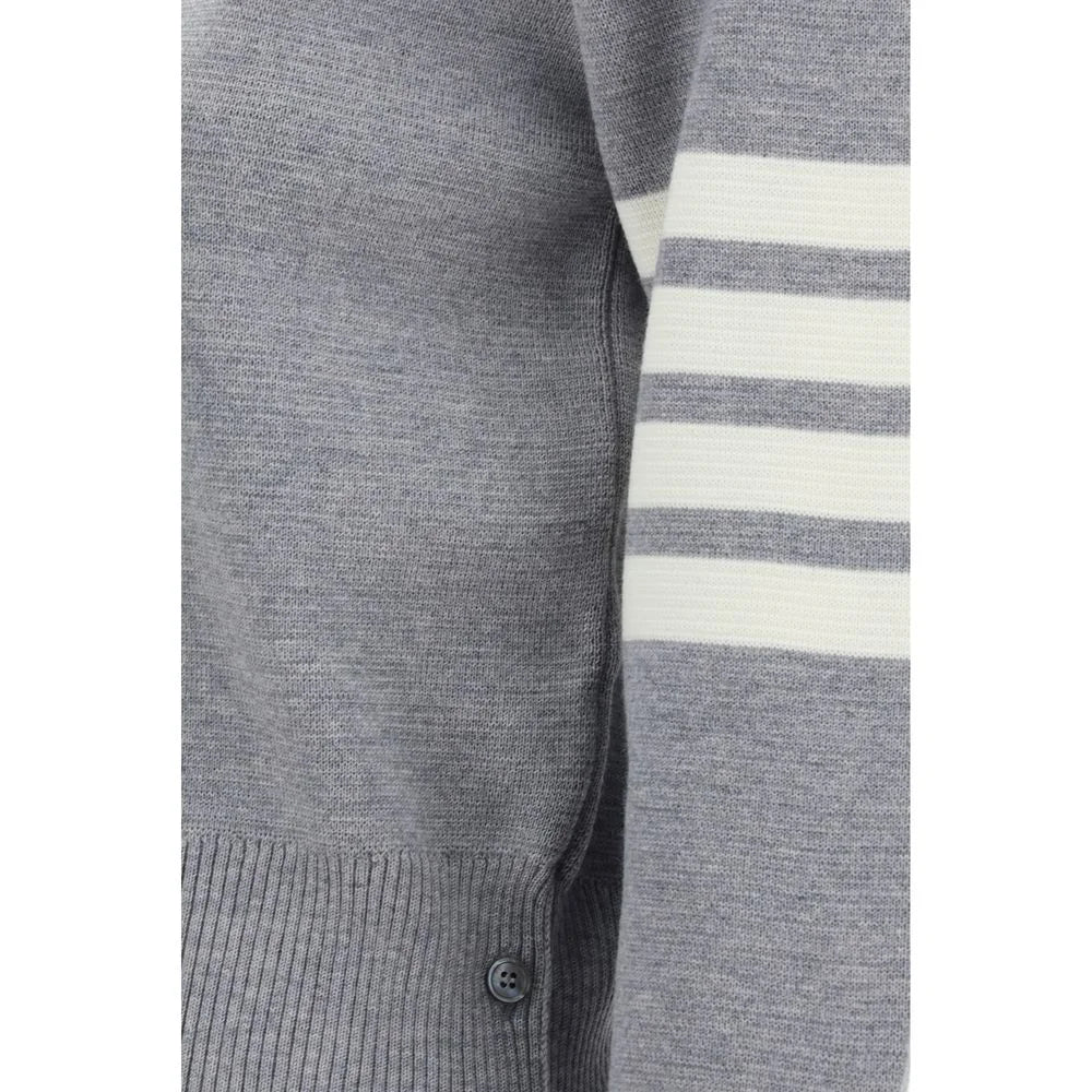 Thom Browne Szűz Gyapjú Pulóver - IT44 | L