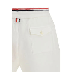 Thom Browne White Cotton Bermuda Shorts - Bermudas