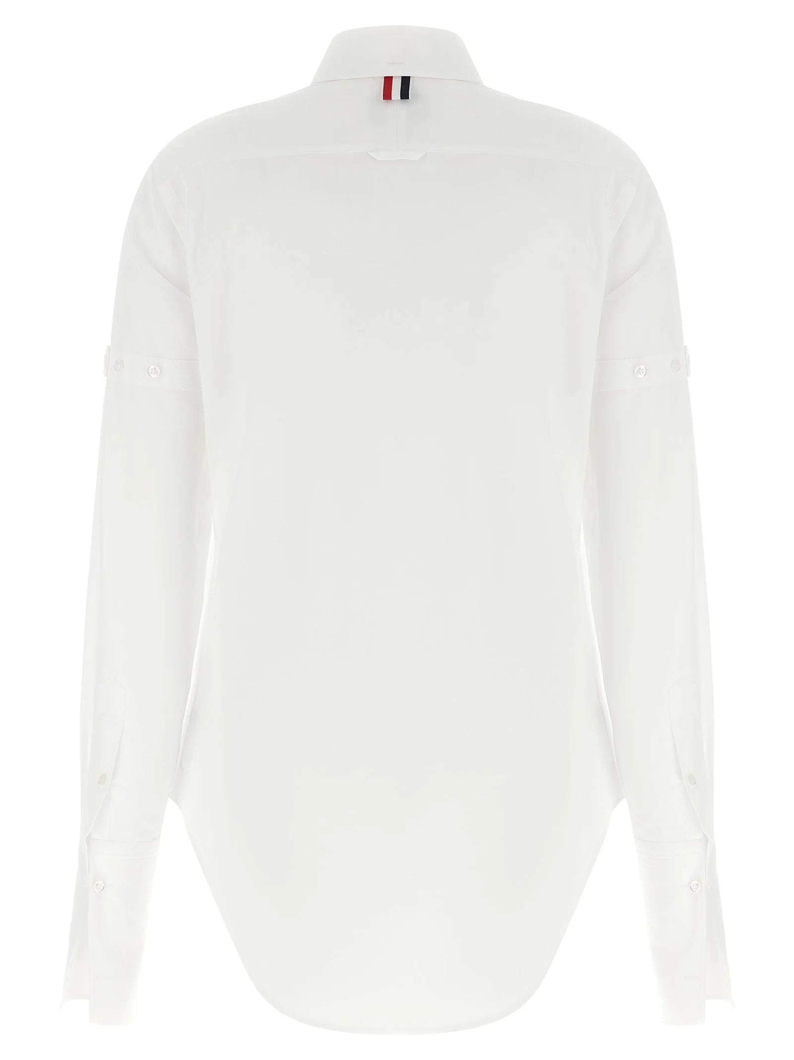 Thom Browne White Cotton Blouse
