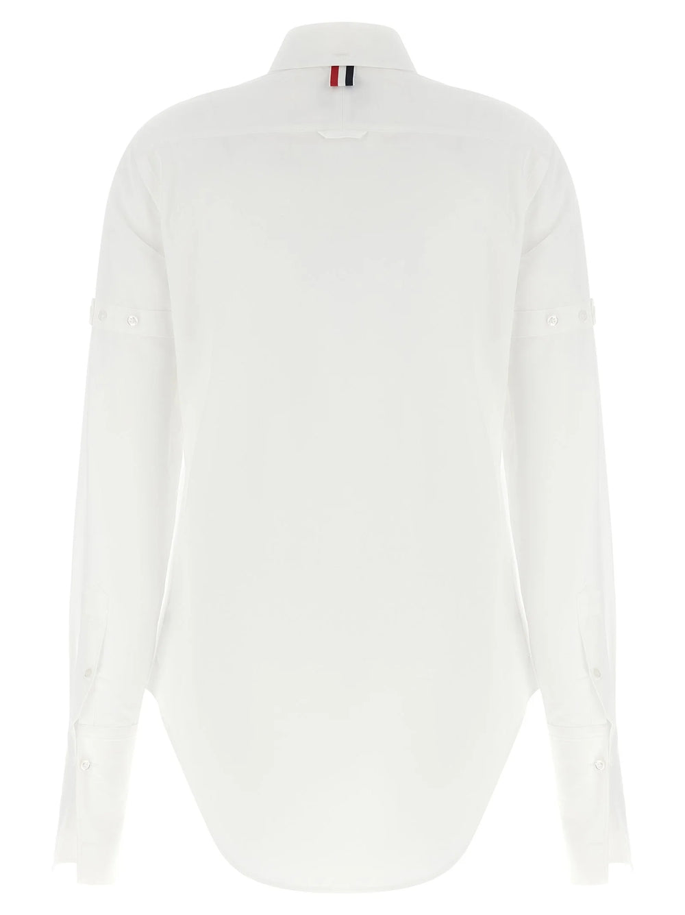 Thom Browne White Cotton Blouse