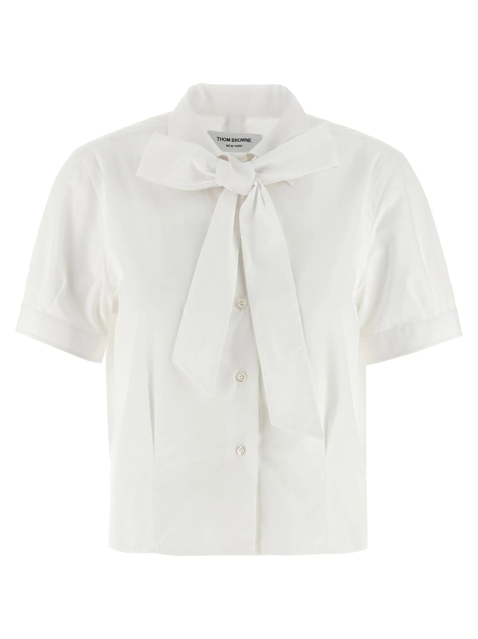 Thom Browne White Cotton Blouse - IT44