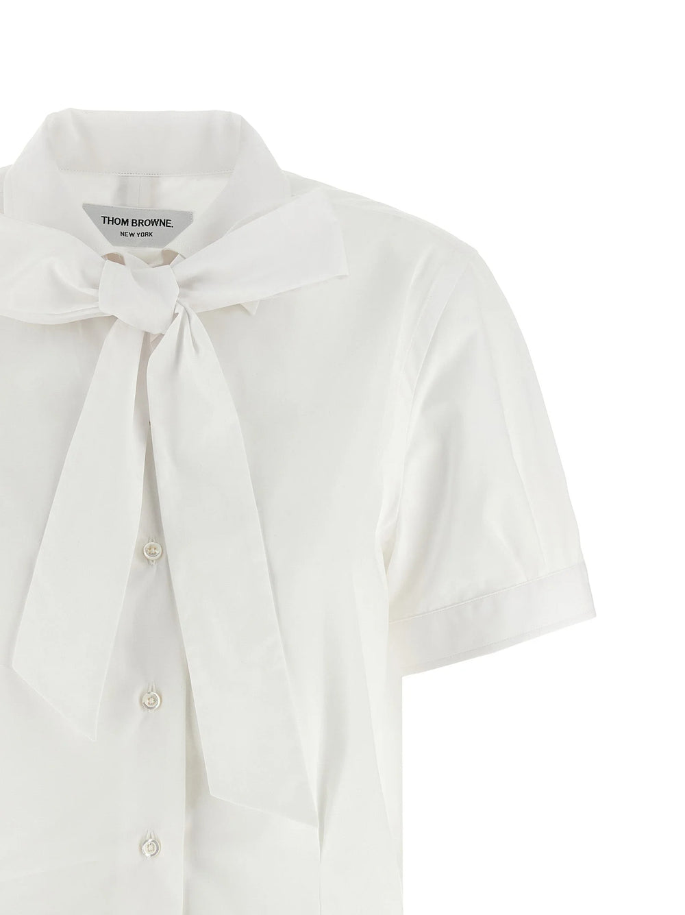 Thom Browne White Cotton Blouse - IT44