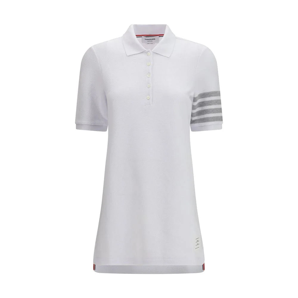 שמלה קז'ואלית כותנה לבנה של Thom Browne