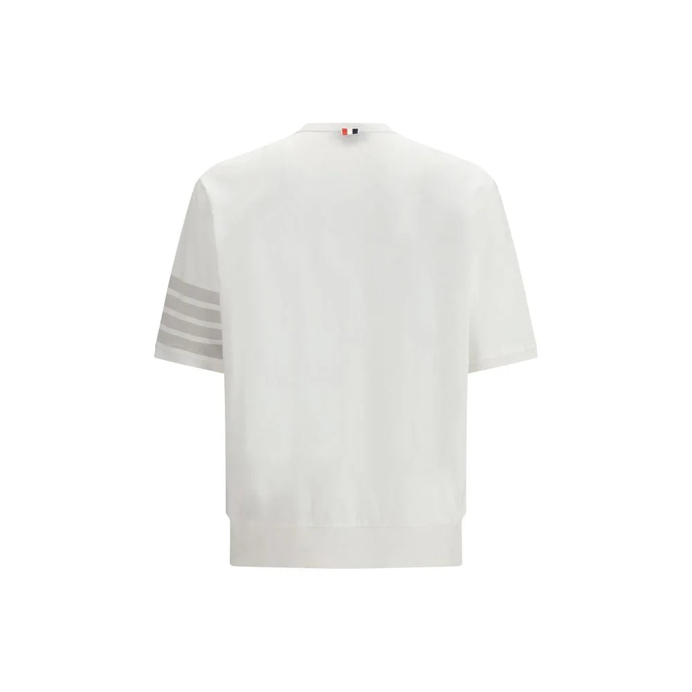 Thom Browne White Cotton Sportswear