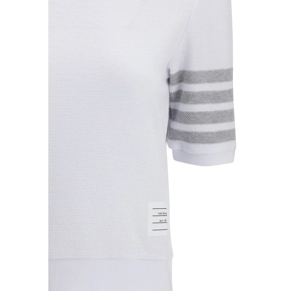 Thom Browne White Cotton Sportswear