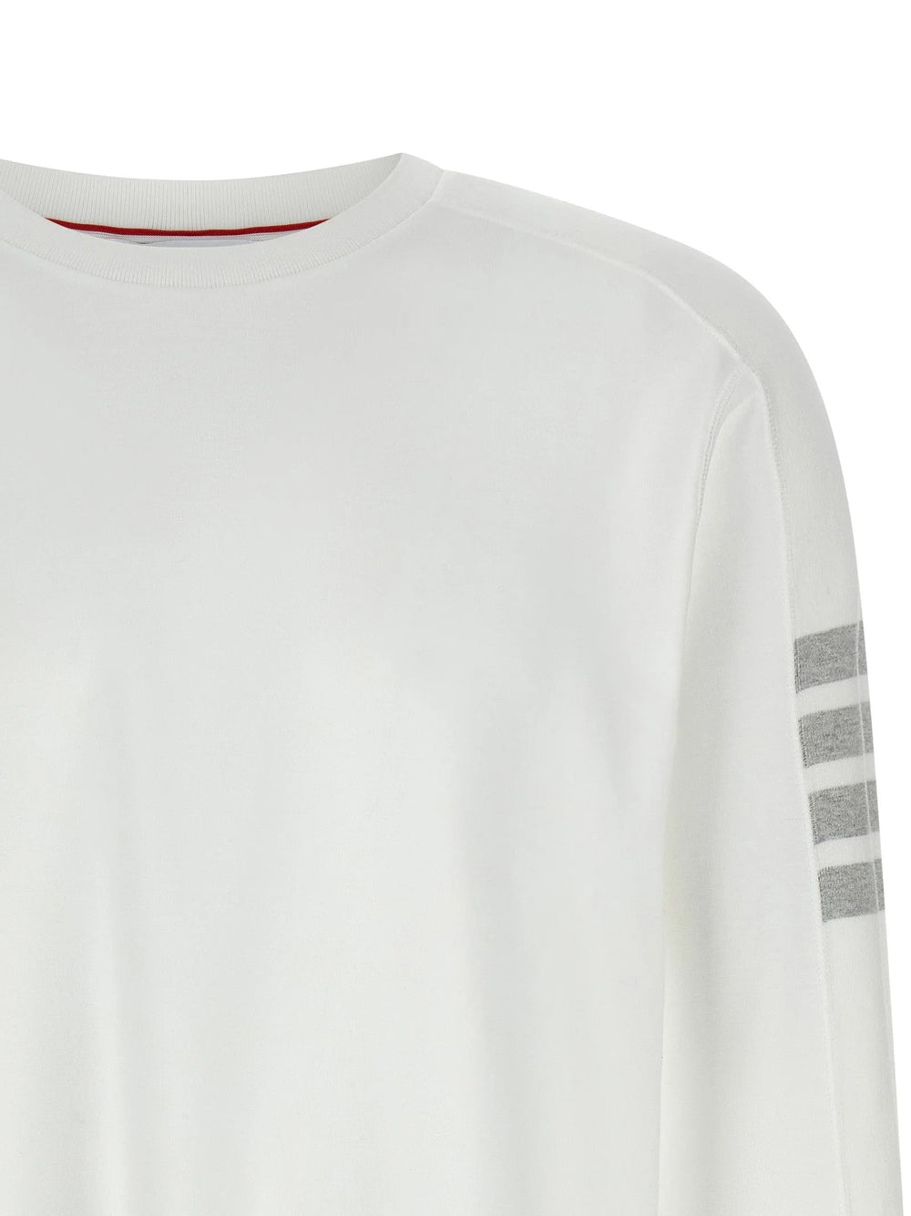 Thom Browne White Cotton T-Shirt