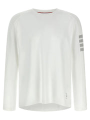 Thom Browne White Cotton T-Shirt