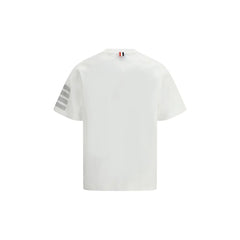 Thom Browne White Cotton T-Shirt