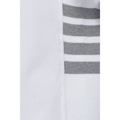 Thom Browne White Cotton T-Shirt