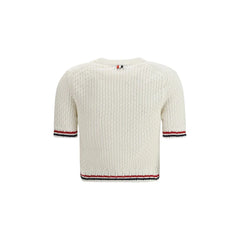 Thom Browne White Cotton T-Shirt - IT42 | L