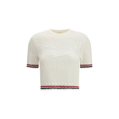 Thom Browne White Cotton T-Shirt - IT42 | L