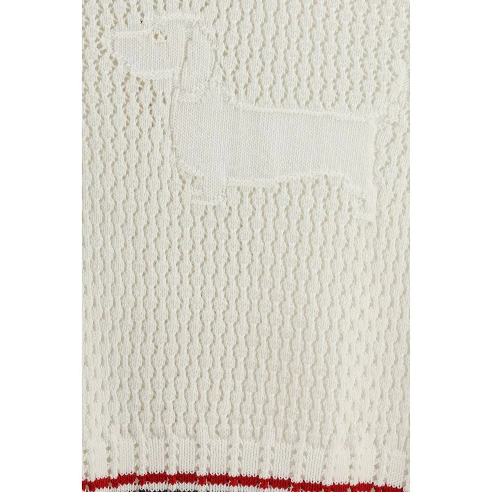 Thom Browne White Cotton T-Shirt - IT42 | L