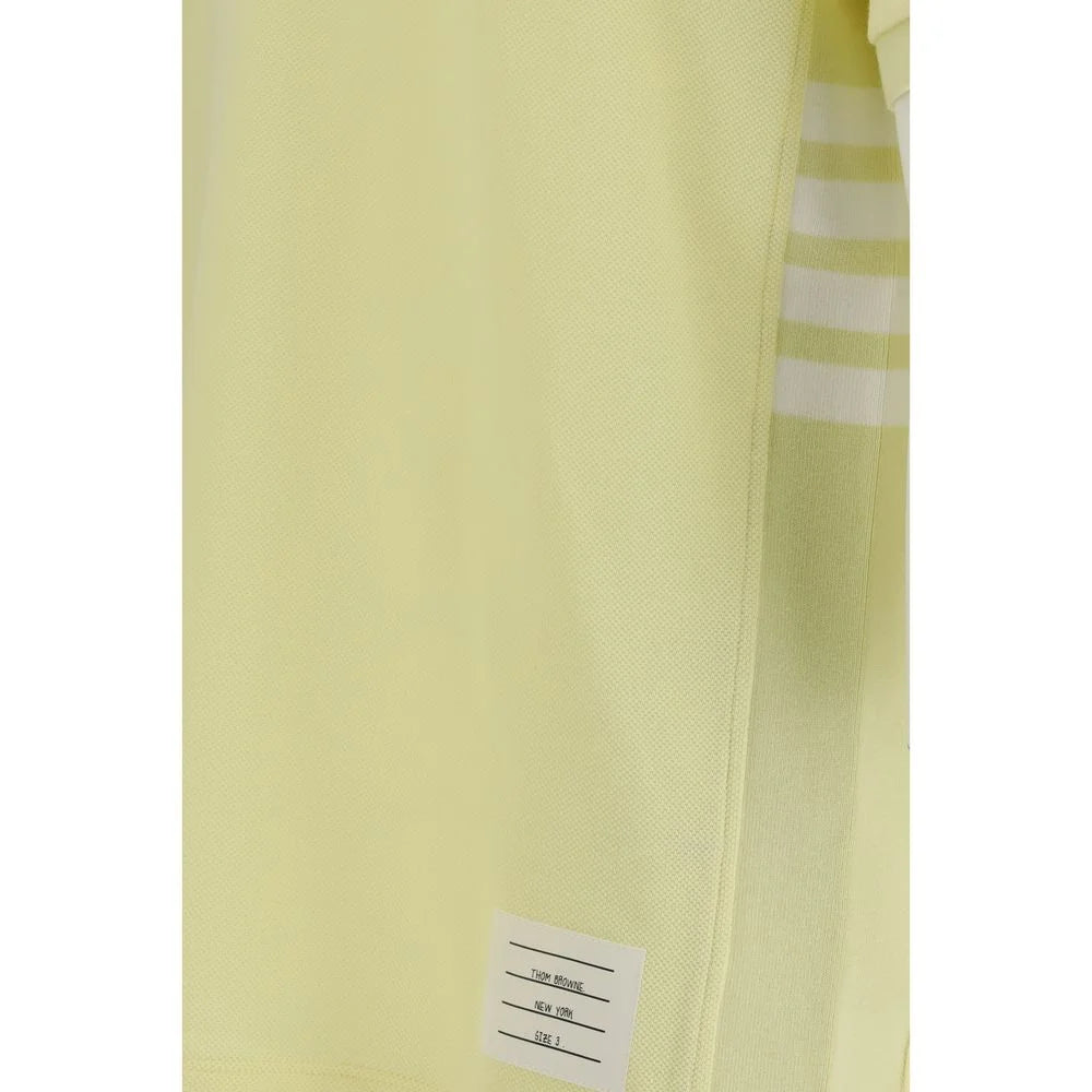 Thom Browne Yellow Cotton Polo Shirt