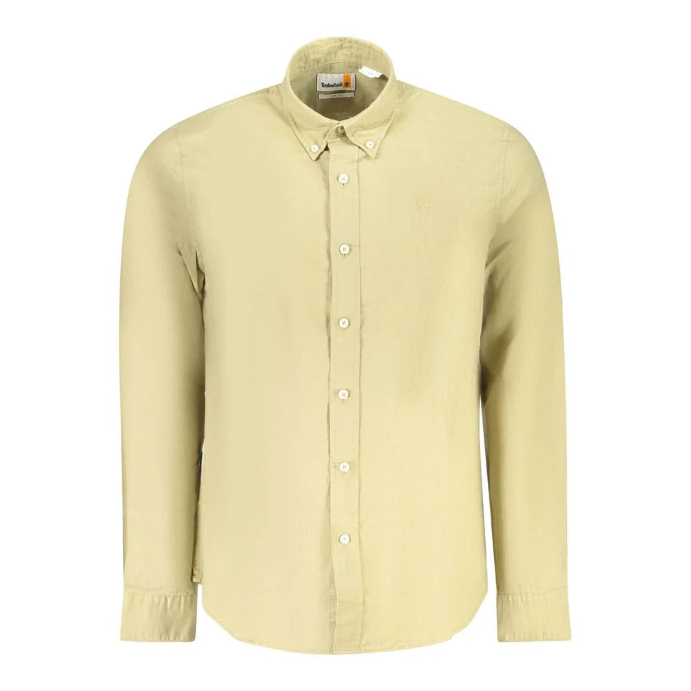 Timberland Beige Cotton Men Shirt - Shirts