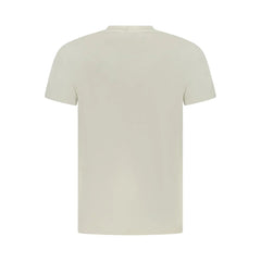Timberland Beige Cotton Men T-Shirt - S