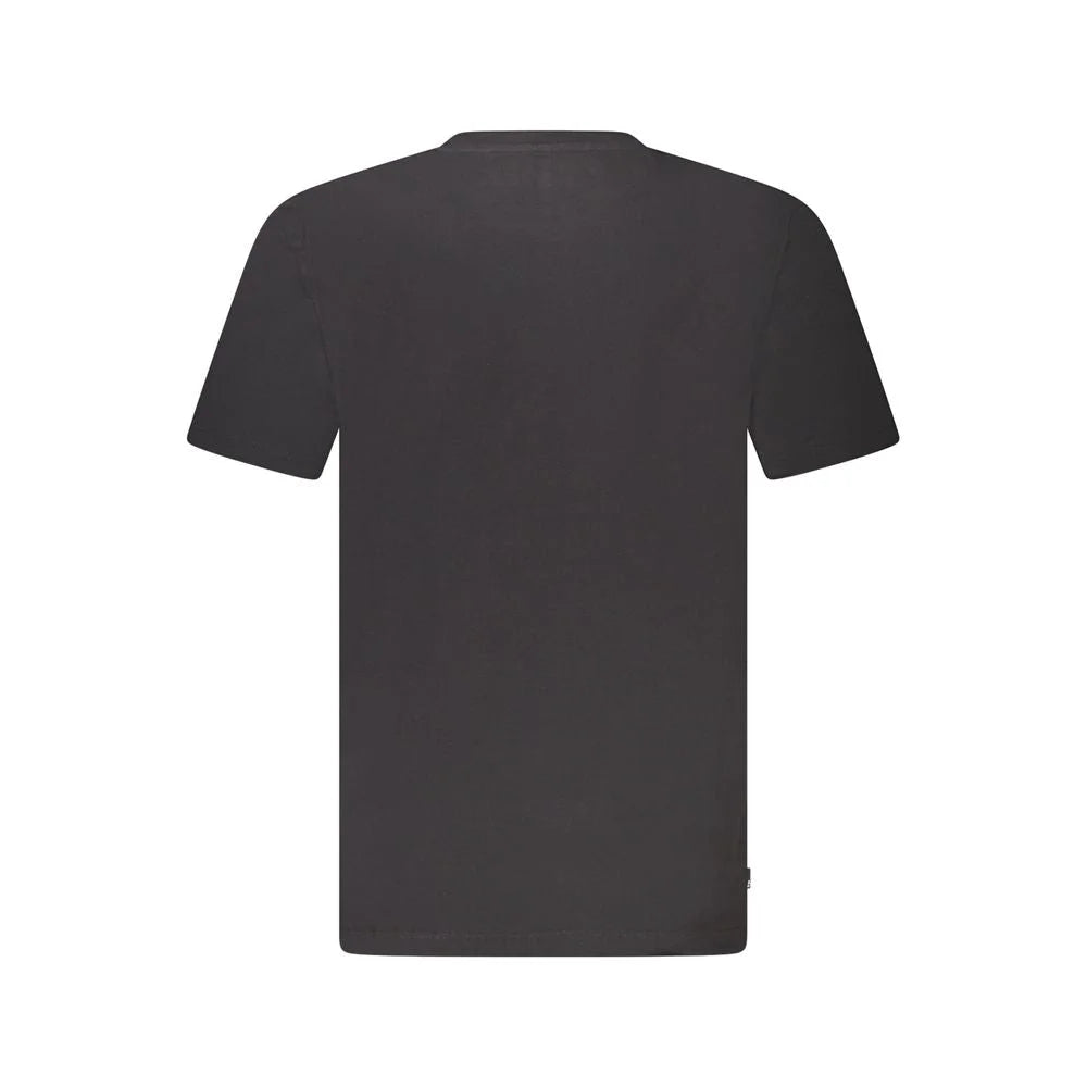Timberland Black Cotton T-Shirt - L