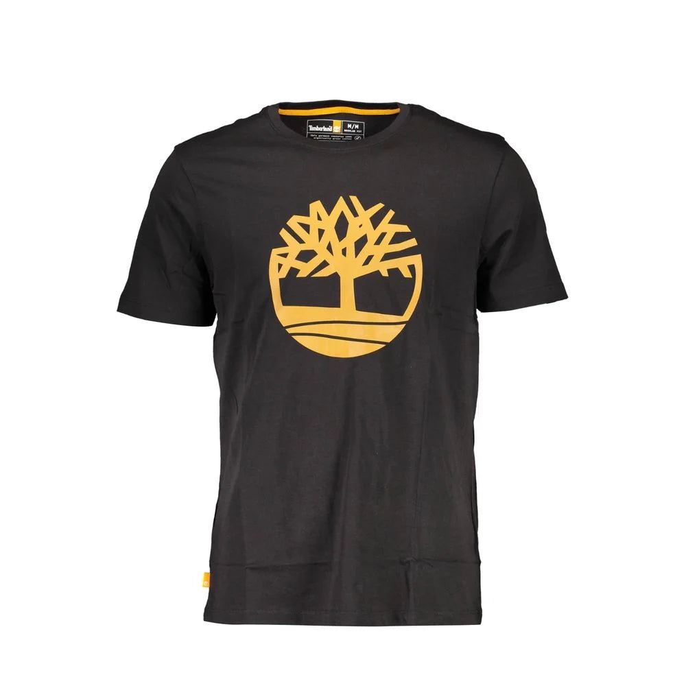 Timberland Black Cotton T-Shirt - T-Shirts