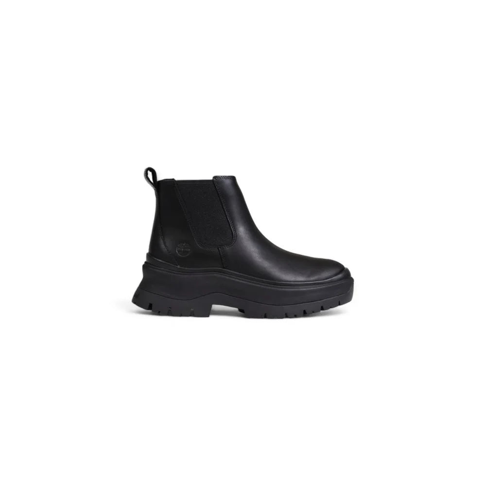 Timberland Black Leather Ankle - Boots
