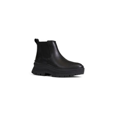 Timberland Black Leather Ankle - Boots
