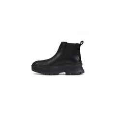 Timberland Black Leather Ankle - Boots