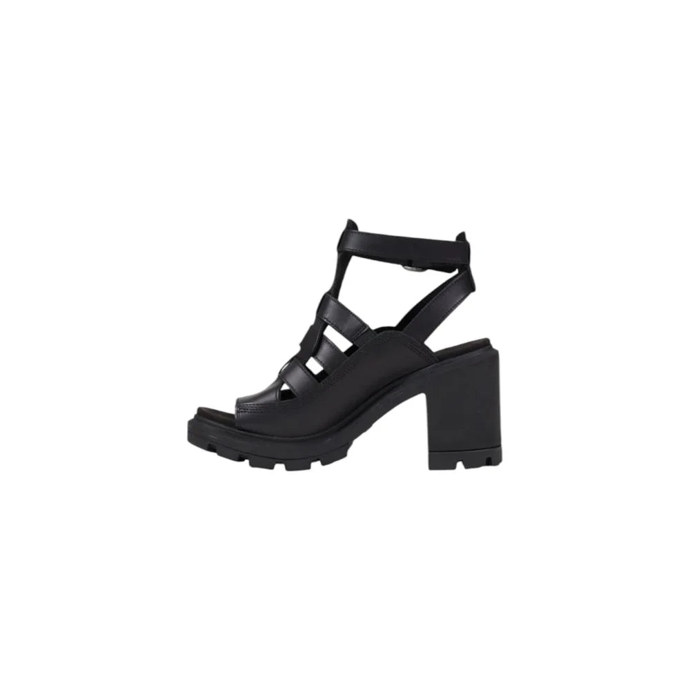 Timberland Black Leather Sandal - EU41/US11 - Sandals