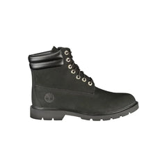 Timberland Black Polyester Ankle - Boots