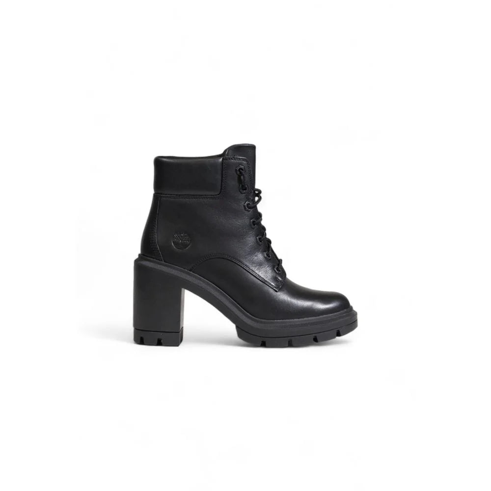 Timberland Black Recycled Leather High Heel - Heels
