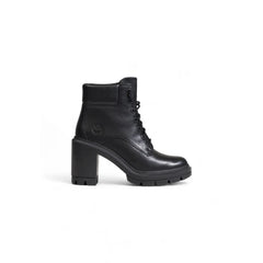 Timberland Black Recycled Leather High Heel - Heels