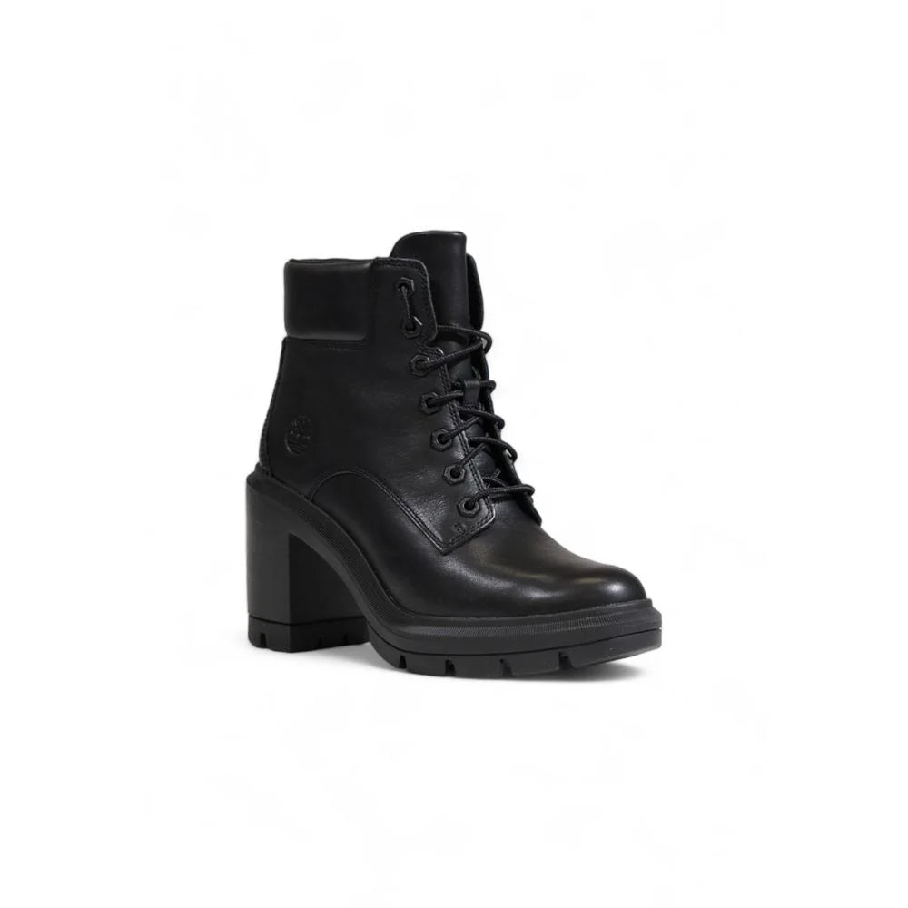 Timberland Black Recycled Leather High Heel - Heels