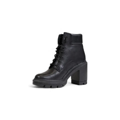 Timberland Black Recycled Leather High Heel - Heels