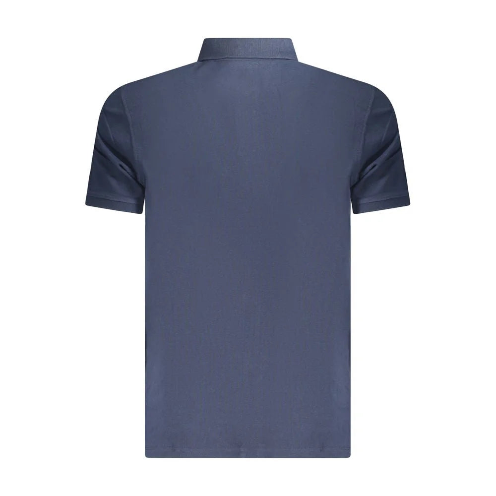 Timberland Blue Cotton Men Polo Shirt