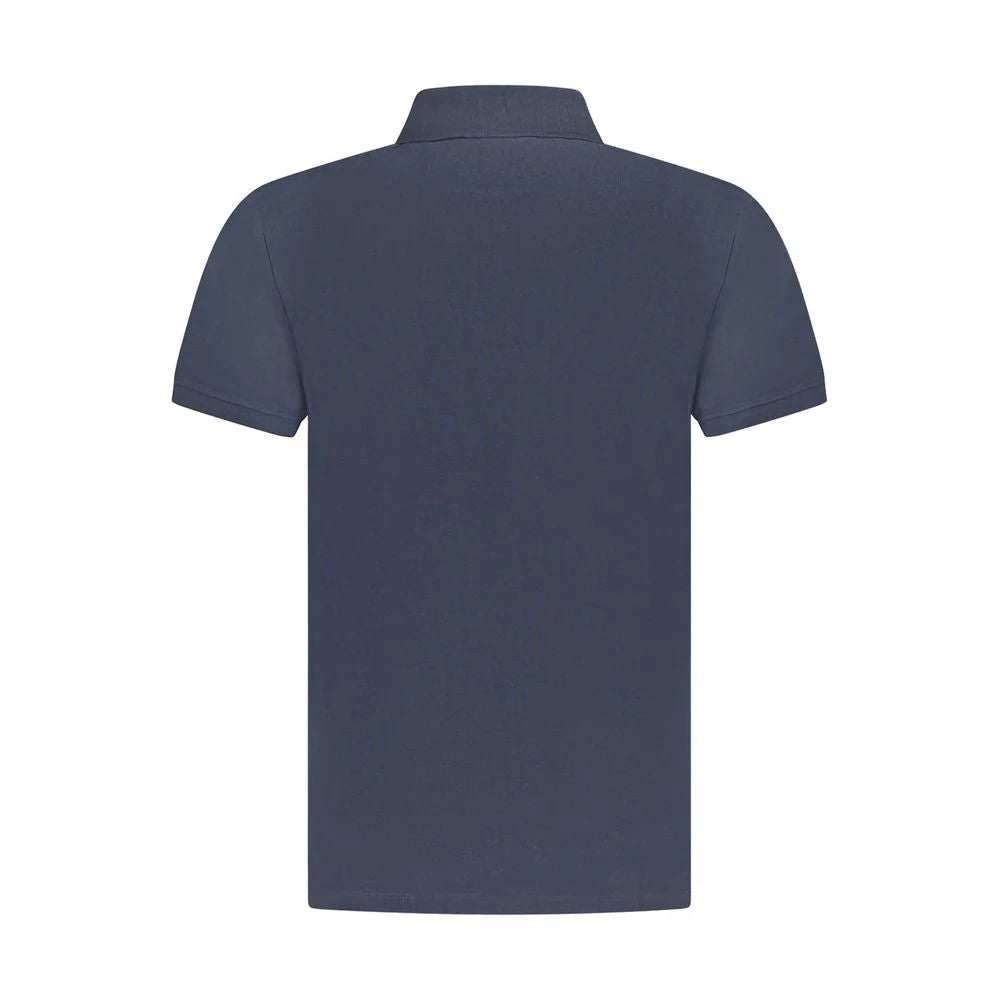 Timberland Blue Cotton Men Polo Shirt - S