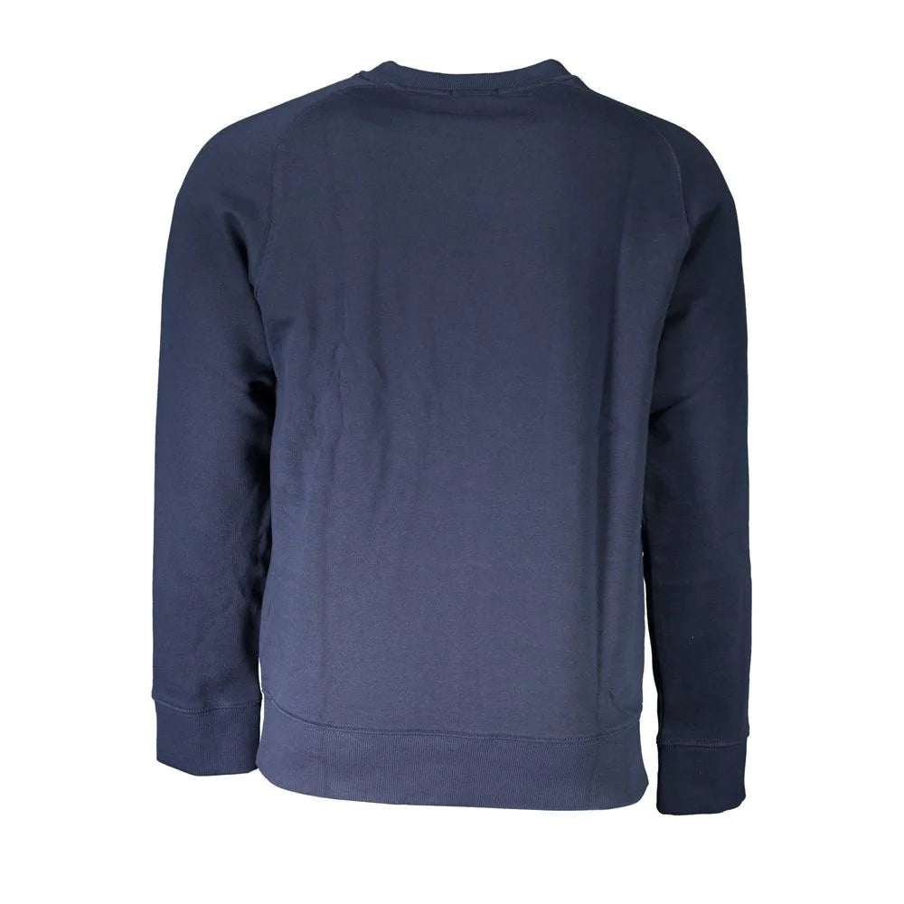 Timberland Blue Cotton Men Sweater - S - Sweatshirts