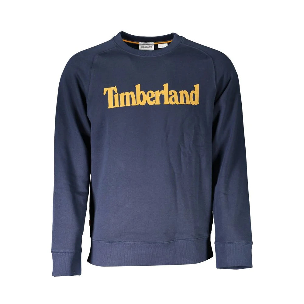 Timberland Blue Cotton Men Sweater - S - Sweatshirts