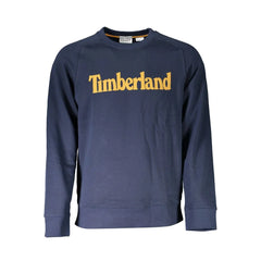 Timberland Blue Cotton Men Sweater - S - Sweatshirts