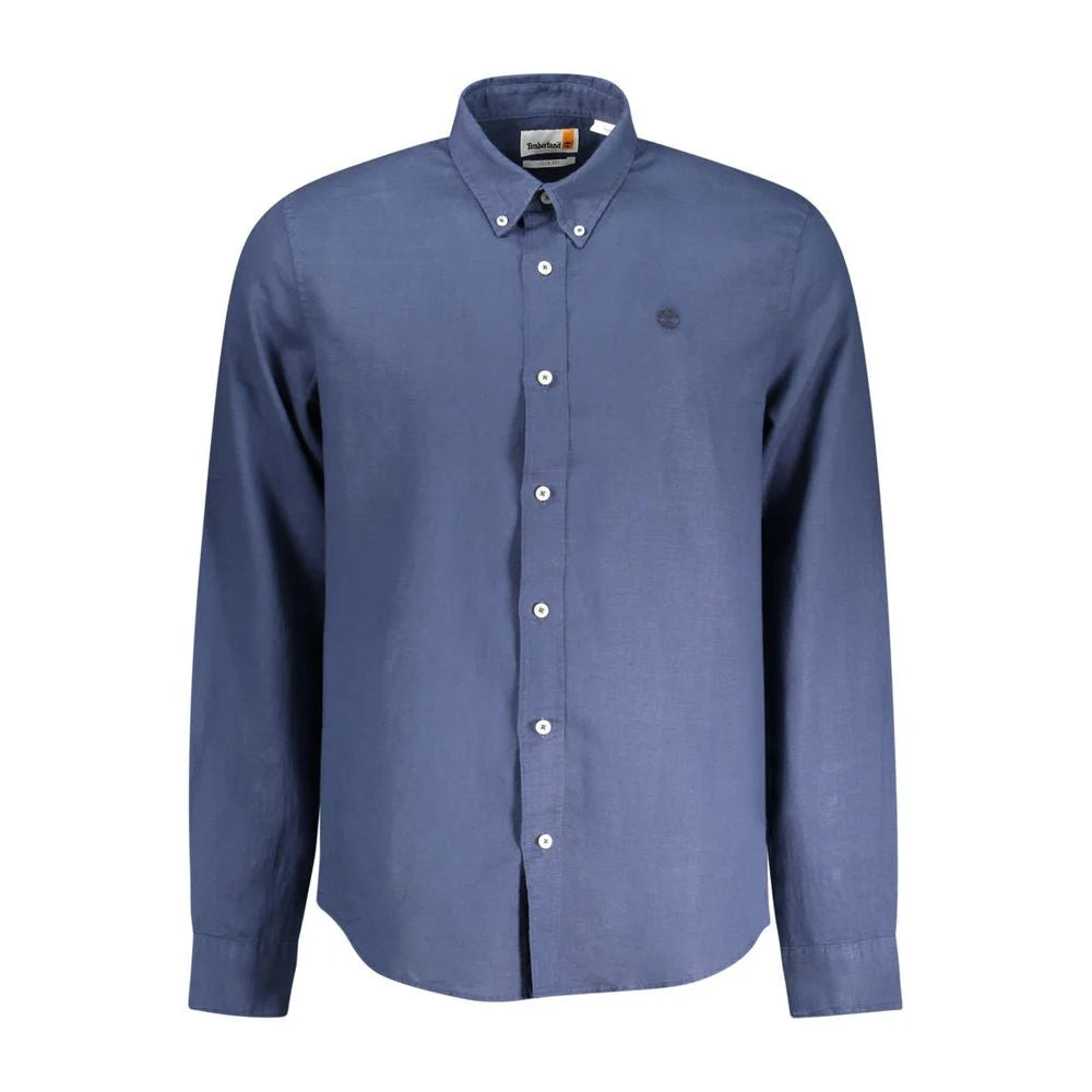 Timberland Blue Cotton Shirt - Shirts