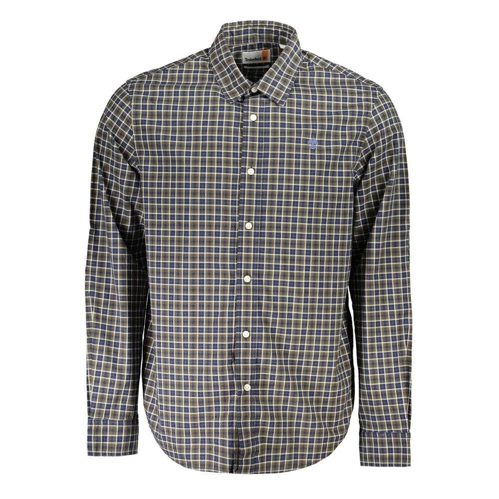 Timberland Blue Cotton Shirt - Shirts