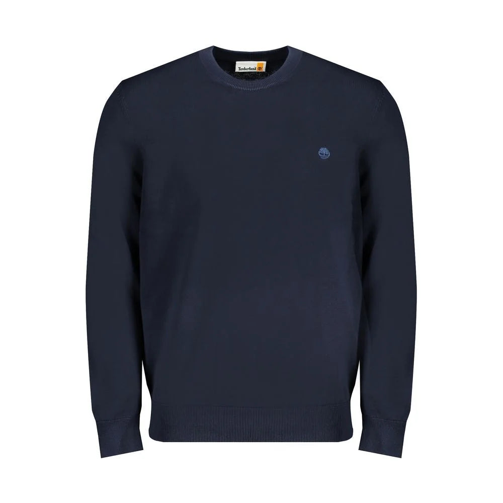 Timberland Blue Cotton Sweater - Sweatshirts