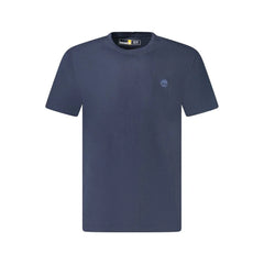 Timberland Blue Cotton T-Shirt - T-Shirts